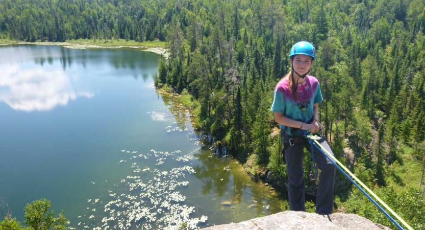 rock climbing camp for struggling teens